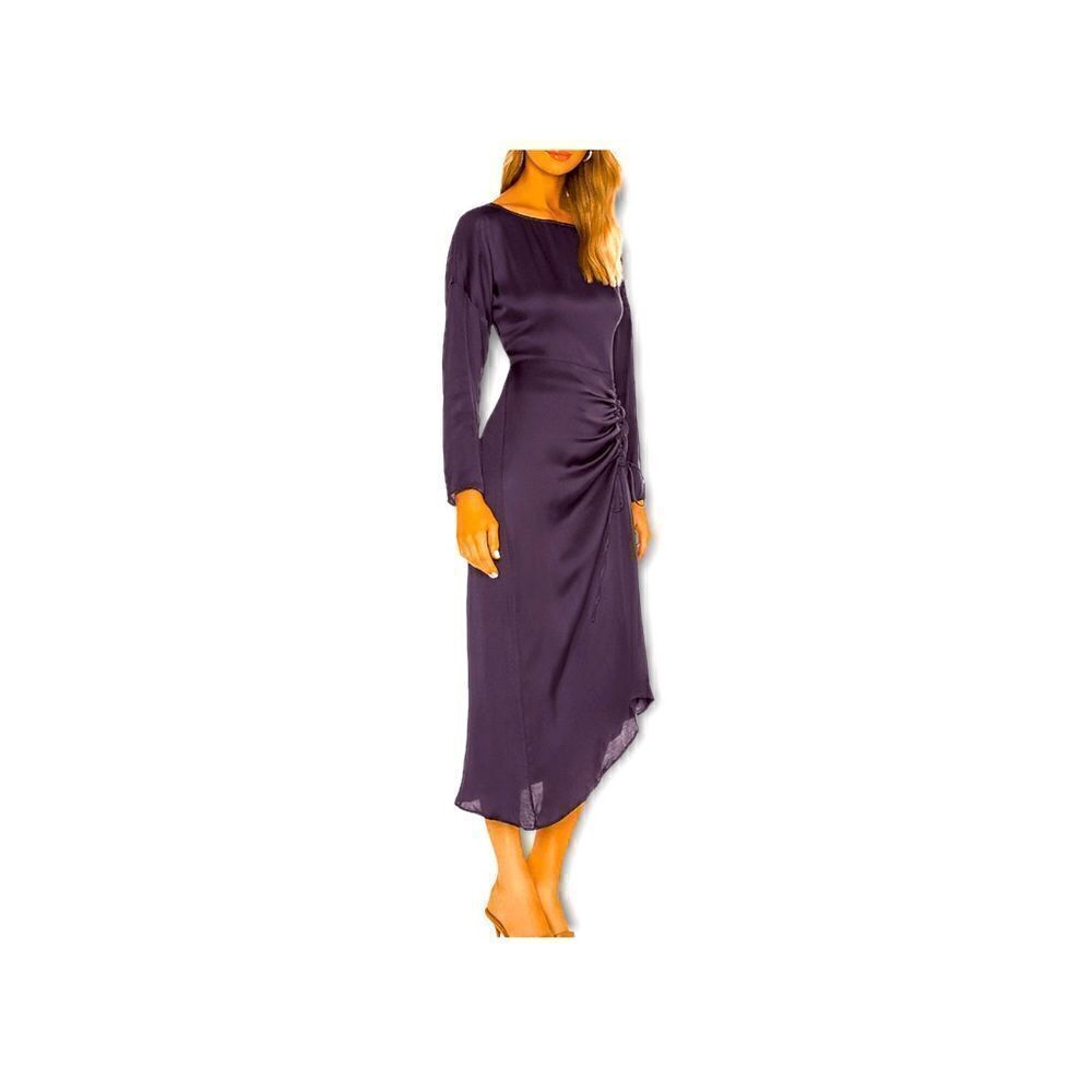 L'ACADEMIE
Long Sleeve Midi Dress In Navy Sz S NWT